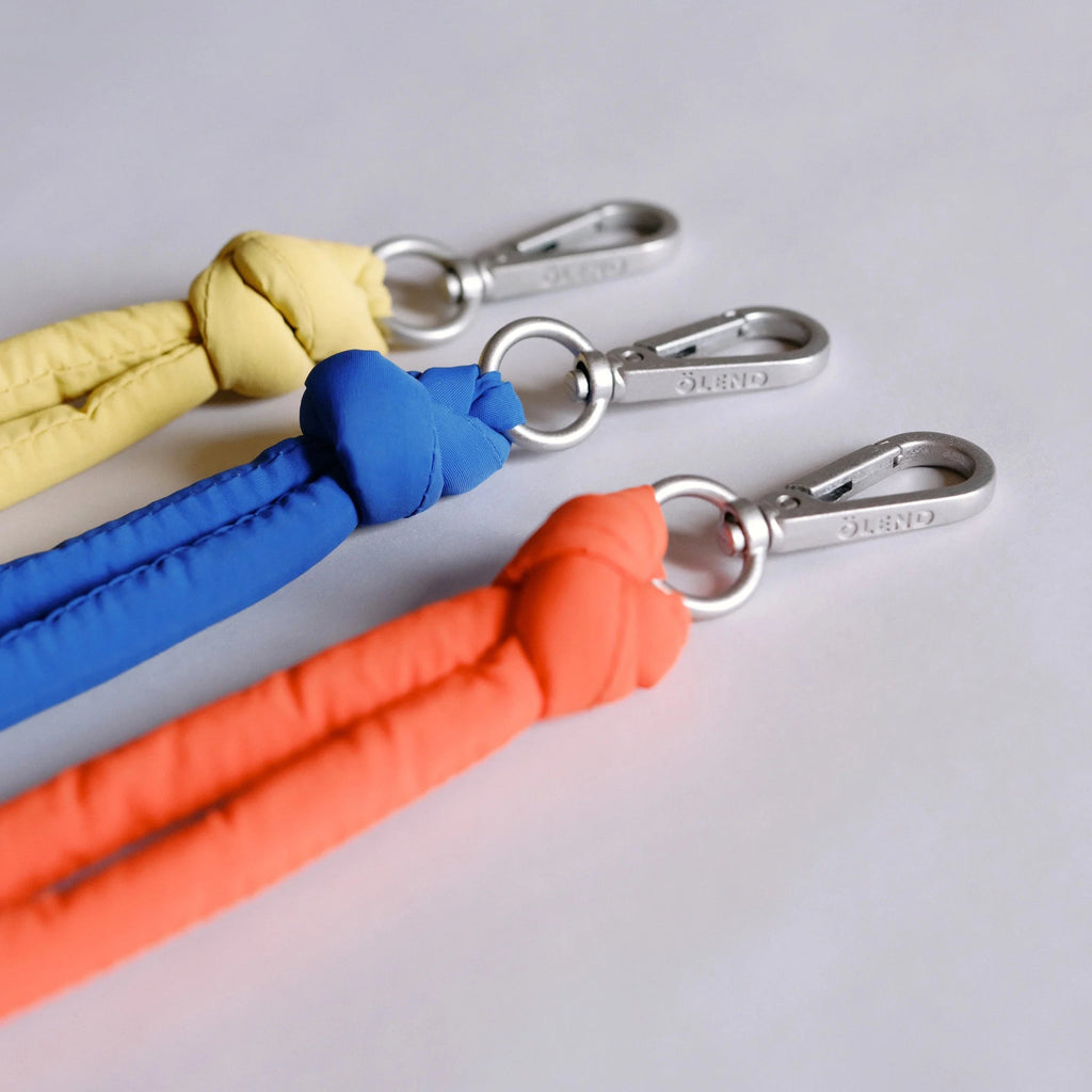 ÖLEND Puffy Key Chain - cobalt blue