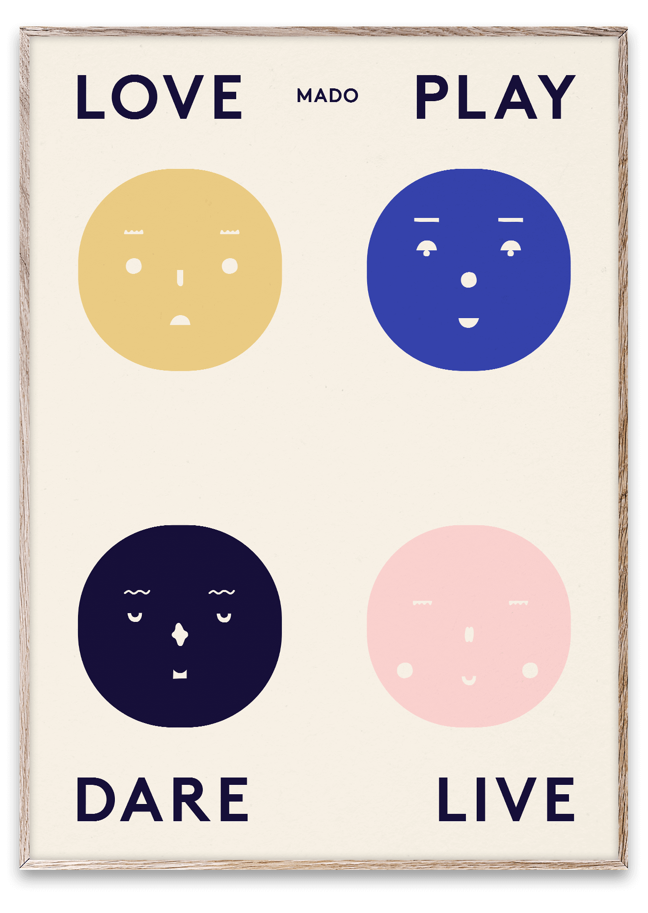 Paper Collective Poster Mado Four Feelings