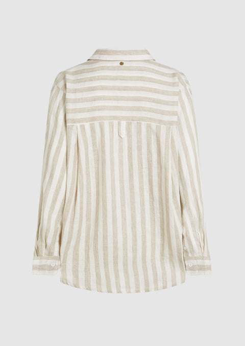 CIRCLE OF TRUST Abby Blouse | Linen Summer Sand