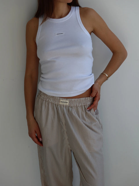 SOHO STUDIOS LIV TANK TOP white