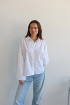 SOHO STUDIOS NOEMI VOLUME BLOUSE white