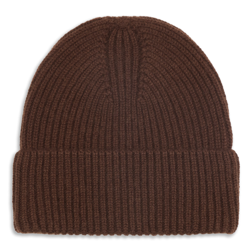 SUI AVA Cashmere Beanie - brown