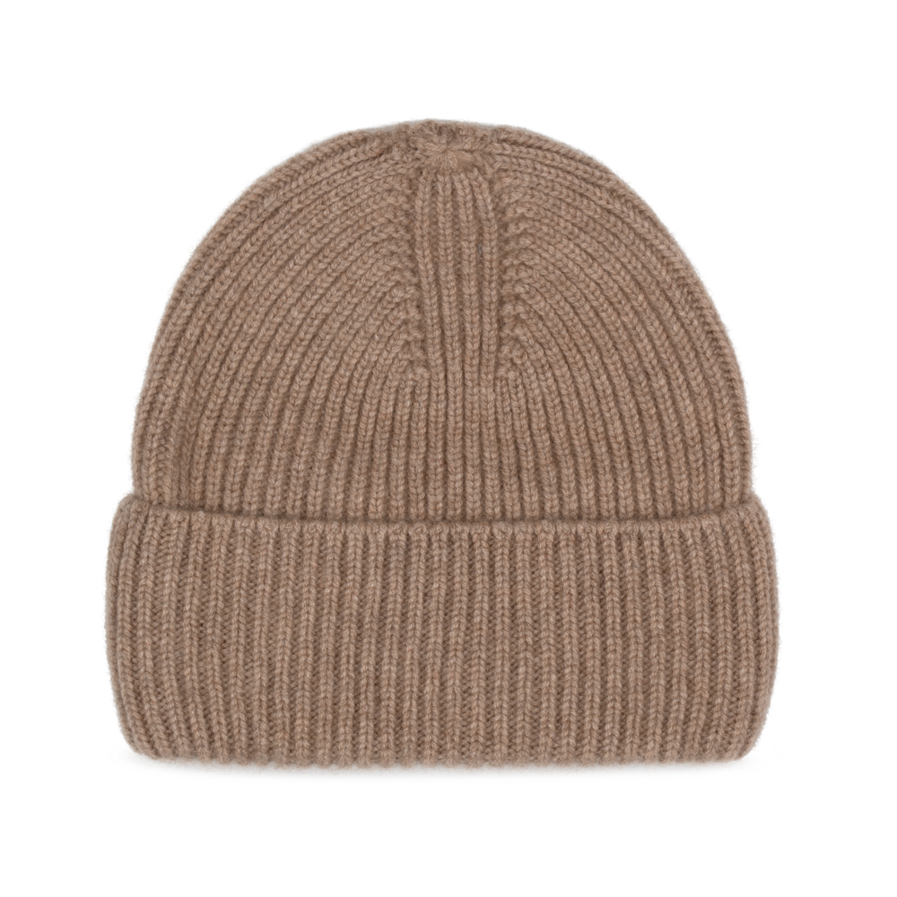 SUI AVA Cashmere Beanie - camel