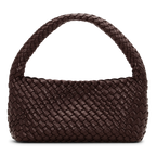 SUI AVA Woven Mini Bag + Pouch - brown