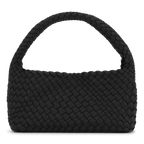 SUI AVA Woven Scuba Mini Bag + Pouch - black