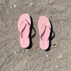 SLEEPERS Tapered Flip Flops - pink sorbet