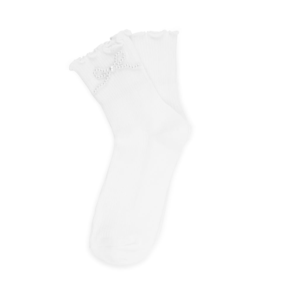 SUI AVA Pearly Bow Socks - primary