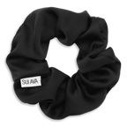 SUI AVA Ribbon Scrunchie - black