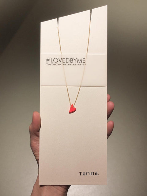 Turina. #lovedbyme TURINA edition Necklace - iridescent white