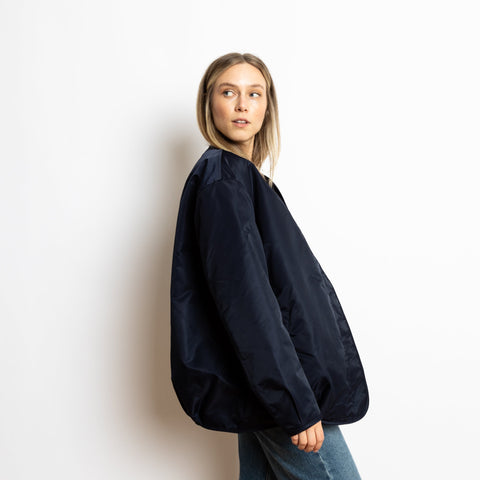 VIVI MARI Reversible Bomber Jacket - navy/leo navy-olive