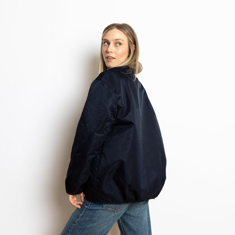 VIVI MARI Reversible Bomber Jacket - navy/leo navy-olive