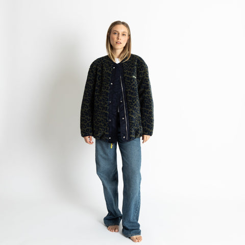 VIVI MARI Reversible Bomber Jacket - navy/leo navy-olive