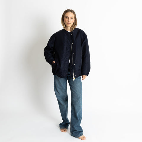 VIVI MARI Reversible Bomber Jacket - navy/leo navy-olive