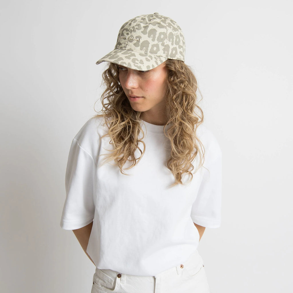VIVI MARI Cap leo splashes stone-sand/sand