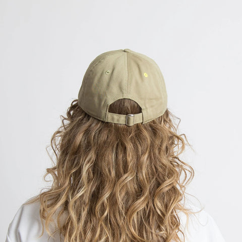 VIVI MARI Cap solid pale olive/rosé