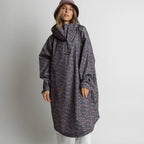 VIVI MARI Raincoat Leo splashes dark grey/ash plum