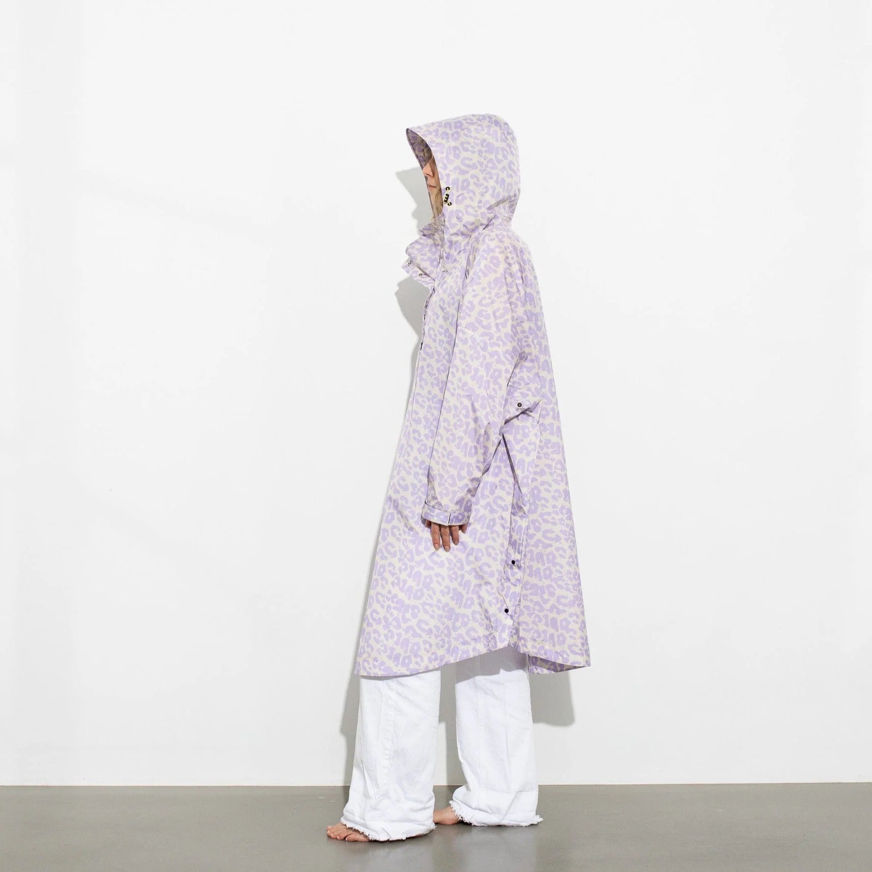 VIVI MARI Raincoat Leo splashes lavender/grey