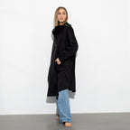 VIVI MARI Raincoat solid black