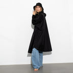VIVI MARI Raincoat solid black
