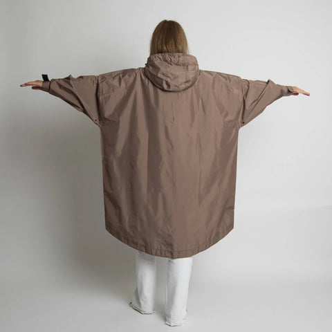 VIVI MARI Raincoat Solid dark mushroom