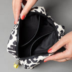 VIVI MARI Toiletry Bag small - leo splashes black/sand