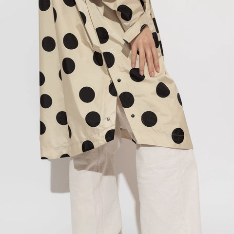 VIVI MARI Raincoat dots black/sand