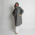 VIVI MARI Raincoat Leo splashes dark grey/mushroom