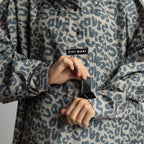 VIVI MARI Raincoat Leo splashes dark grey/mushroom