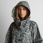 VIVI MARI Raincoat Leo splashes dark grey/mushroom