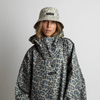 VIVI MARI Raincoat Leo splashes dark grey/mushroom