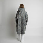 VIVI MARI Raincoat Leo splashes dark grey/mushroom