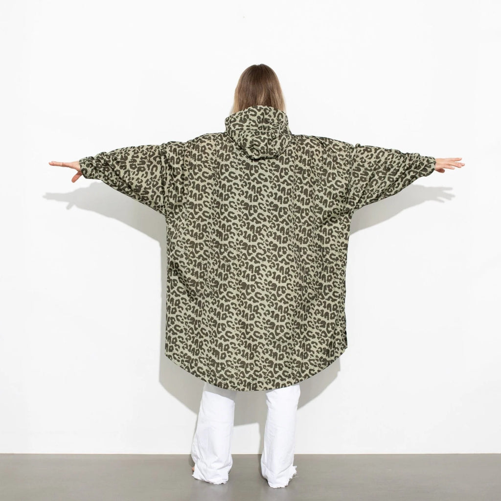 VIVI MARI Raincoat Leo splashes olive/pale olive