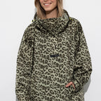 VIVI MARI Raincoat Leo splashes olive/pale olive