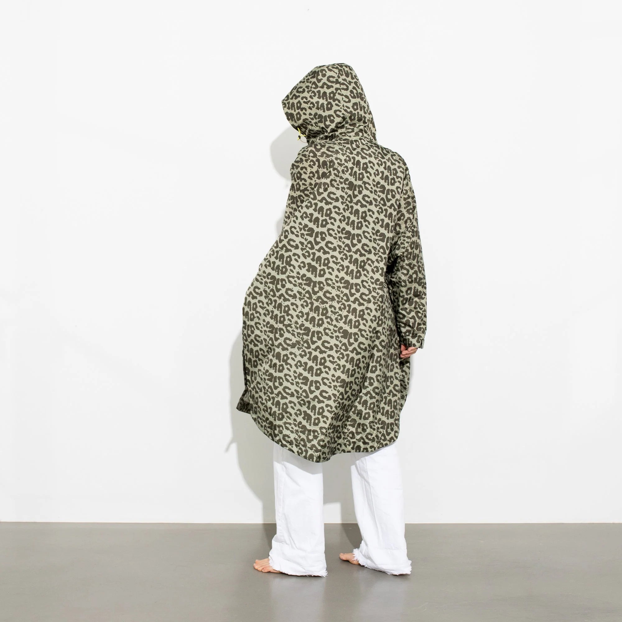 VIVI MARI Raincoat Leo splashes olive/pale olive