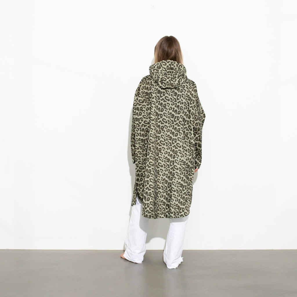 VIVI MARI Raincoat Leo splashes olive/pale olive