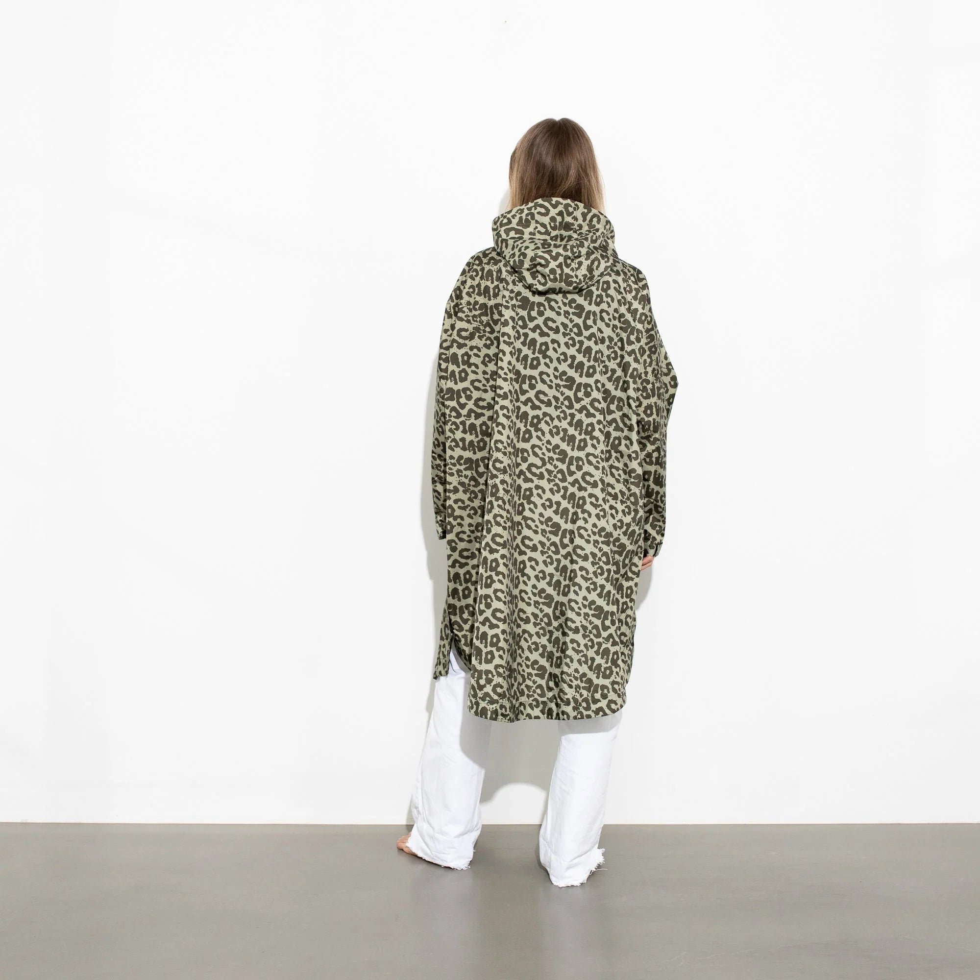 VIVI MARI Raincoat Leo splashes olive/pale olive