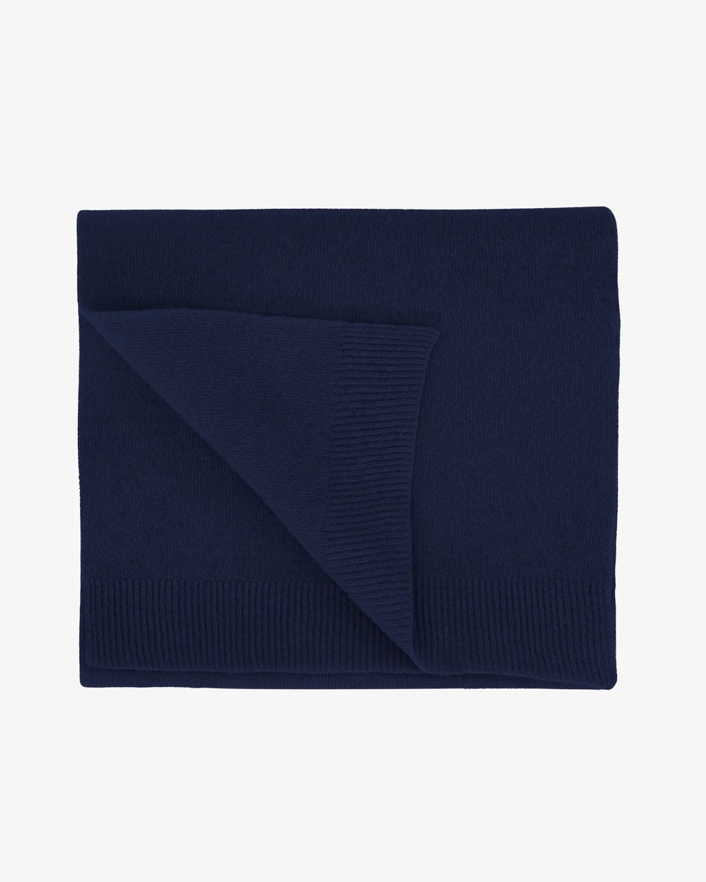 COLORFUL STANDARD Merino Wool Scarf marine blue