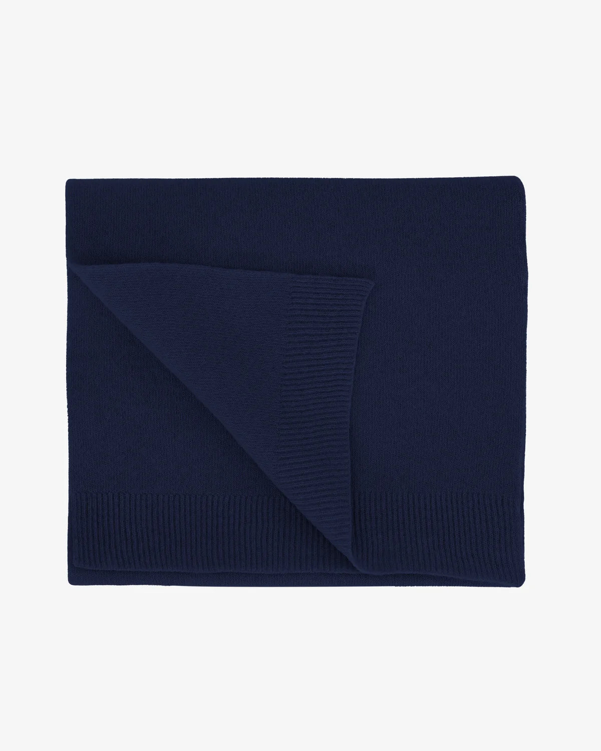 COLORFUL STANDARD Merino Wool Scarf marine blue