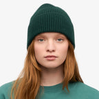 COLORFUL STANDARD Merino Wool Beanie emerald green