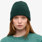 COLORFUL STANDARD Merino Wool Beanie emerald green