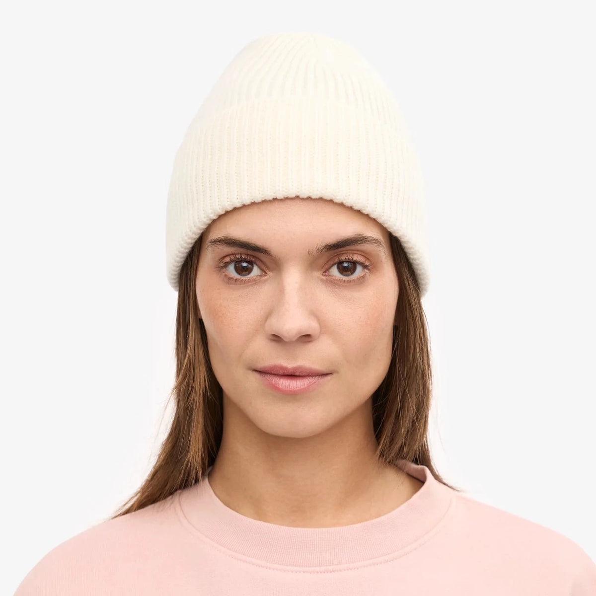 COLORFUL STANDARD Merino Wool Beanie optical white