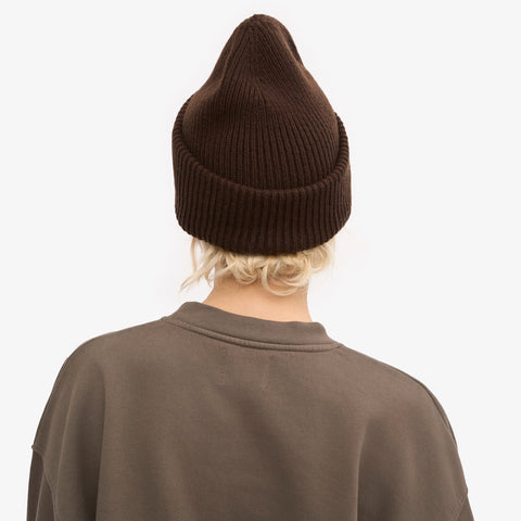 COLORFUL STANDARD Merino Wool Hat coffee brown
