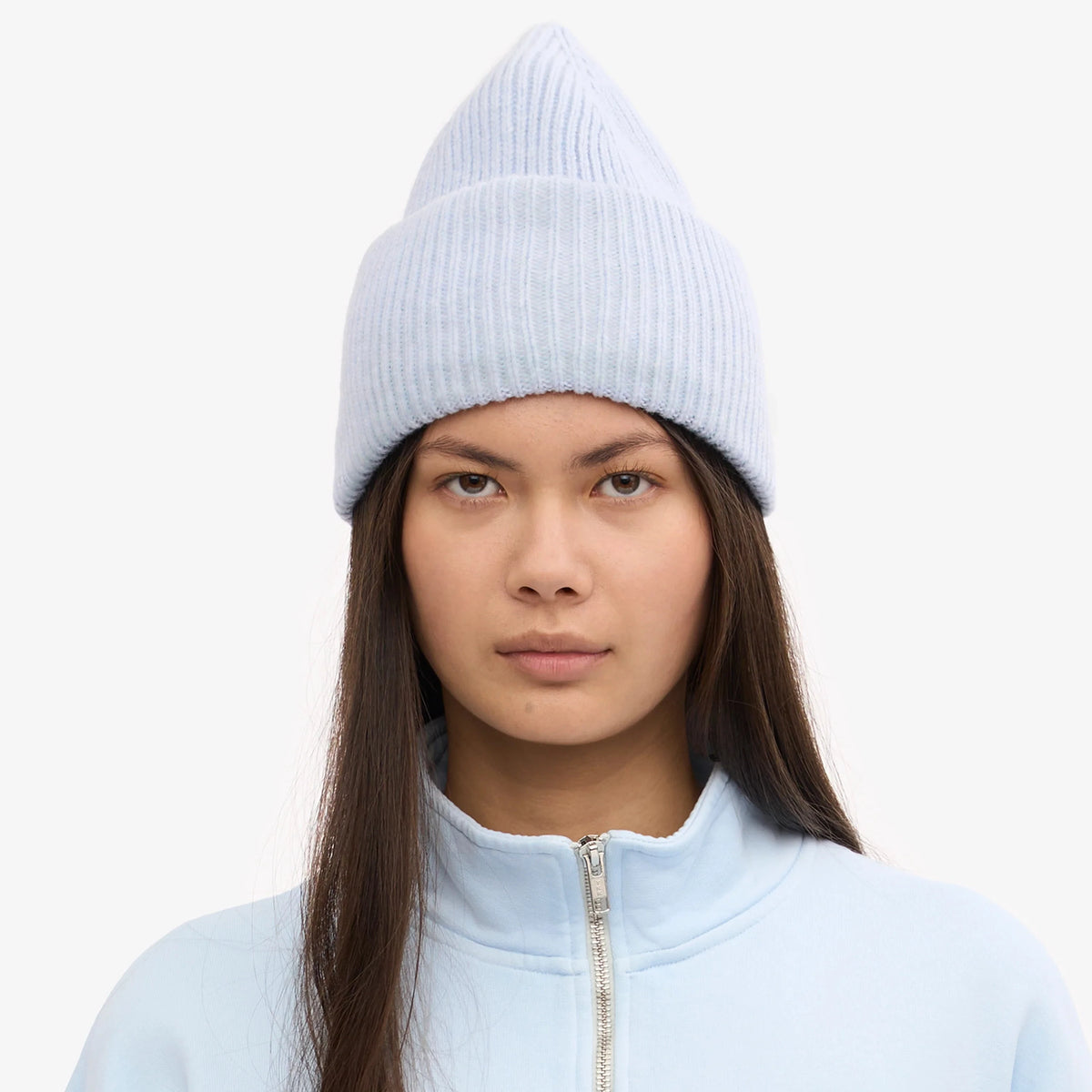 COLORFUL STANDARD Merino Wool Hat polar blue