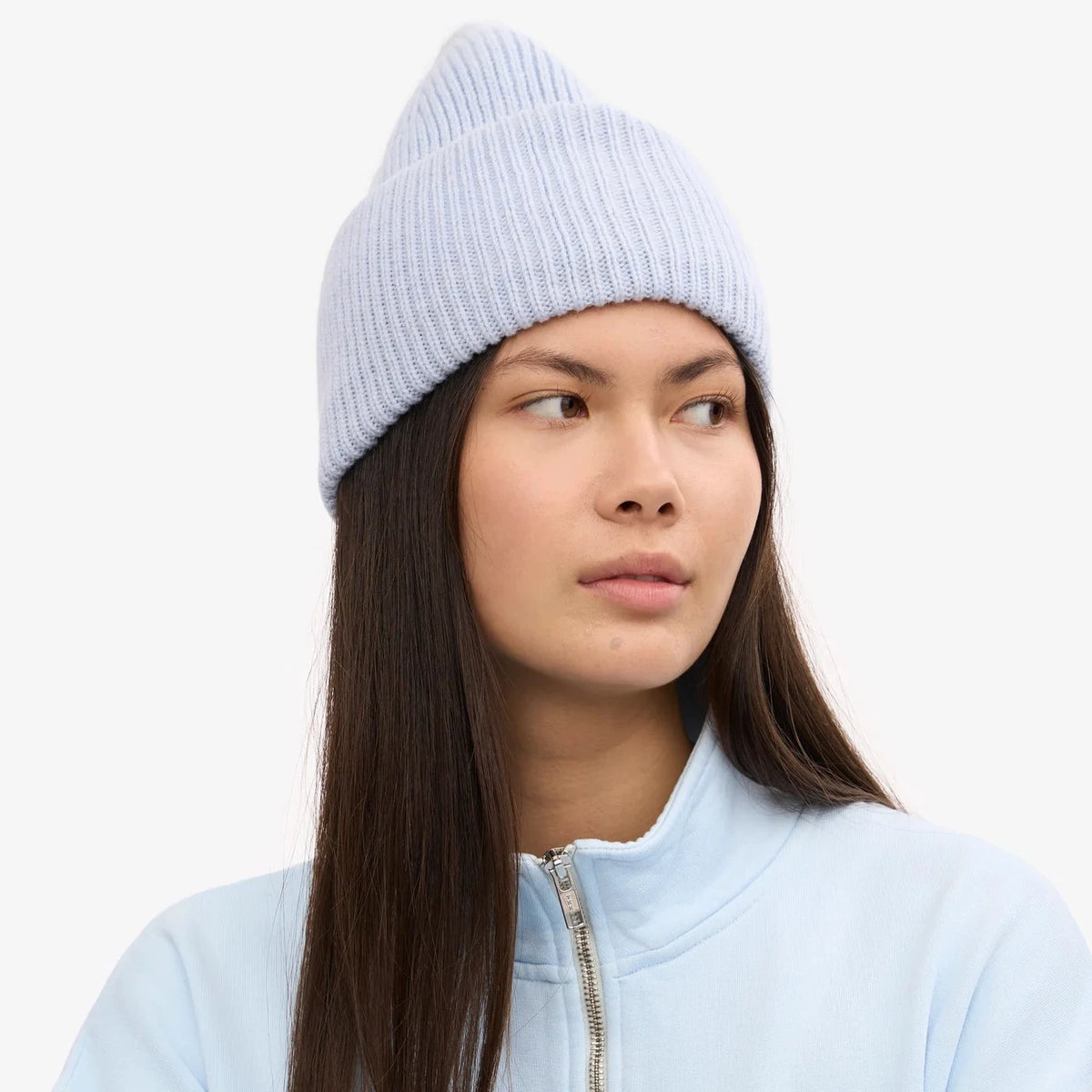 COLORFUL STANDARD Merino Wool Hat polar blue
