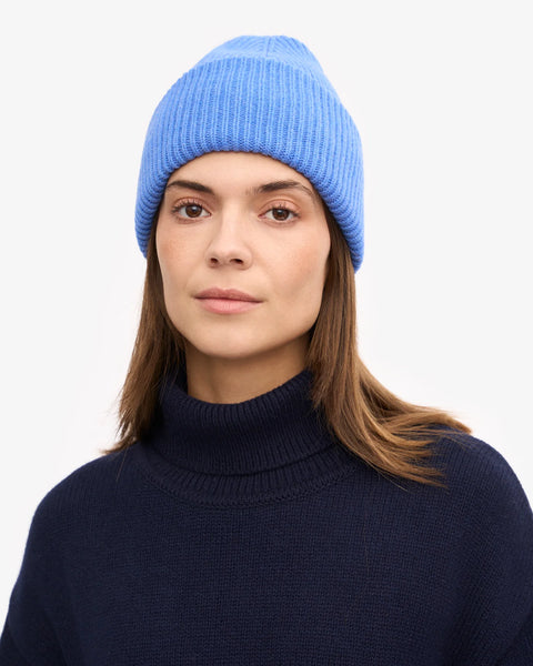COLORFUL STANDARD Merino Wool Hat pacific blue