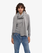 COLORFUL STANDARD Merino Wool Scarf heather grey