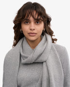 COLORFUL STANDARD Merino Wool Scarf heather grey