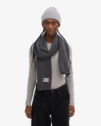 COLORFUL STANDARD Merino Wool Scarf lava grey