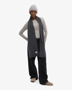 COLORFUL STANDARD Merino Wool Scarf lava grey