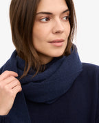 COLORFUL STANDARD Merino Wool Scarf marine blue